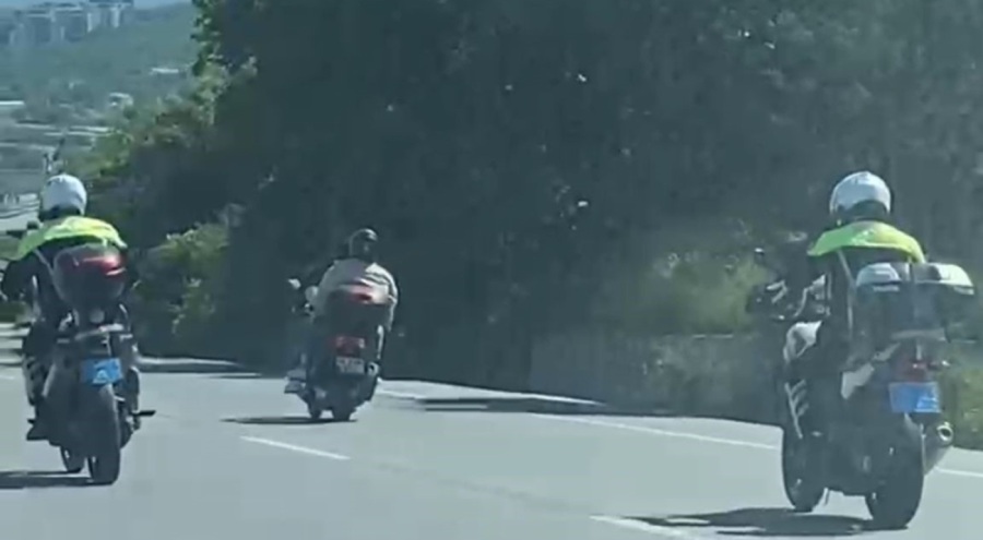 Bursa'da polisin 'Dur' ihtarına uymayan sürücü yakalandı
