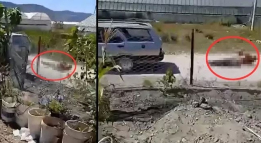 Komşusunu bağlayıp sürüklemişti: Tutuklandı