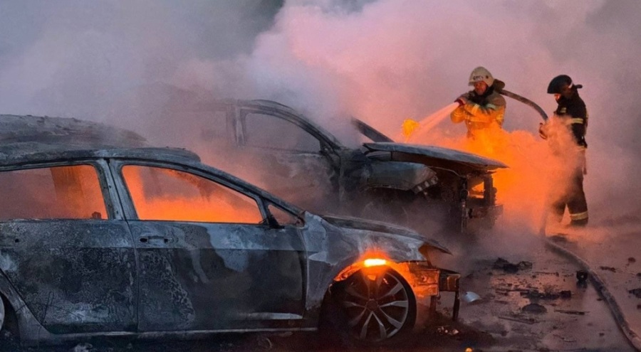 Ukrayna Rus şehrini vurdu: 8 yaralı