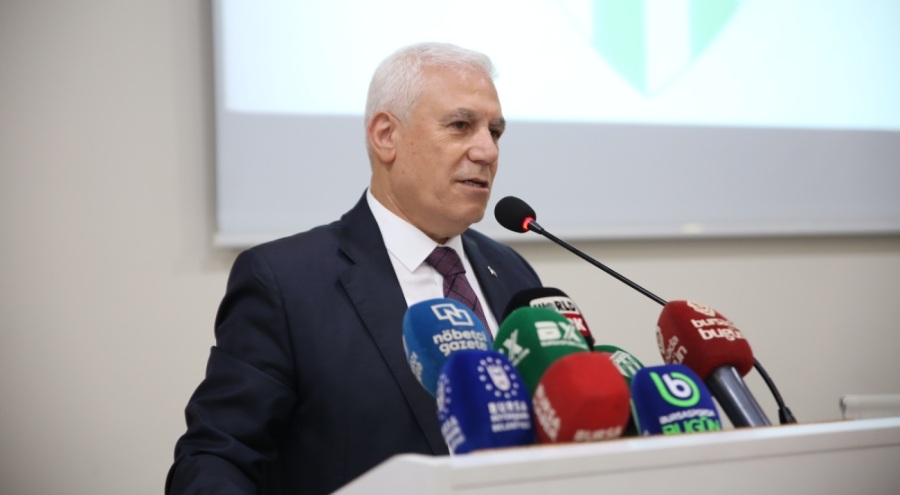 Başkan Bozbey: Yeni bir sistemle Bursaspor'u ayağa kaldırmalıyız