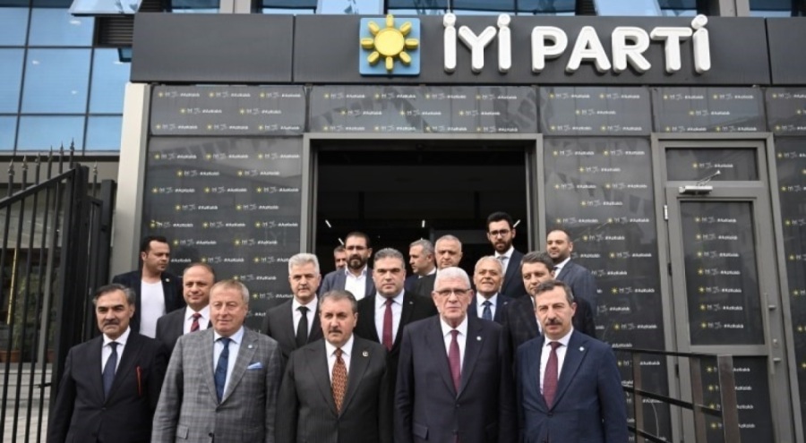 Destici, Dervişoğlu'na hayırlı olsun ziyaretinde bulundu