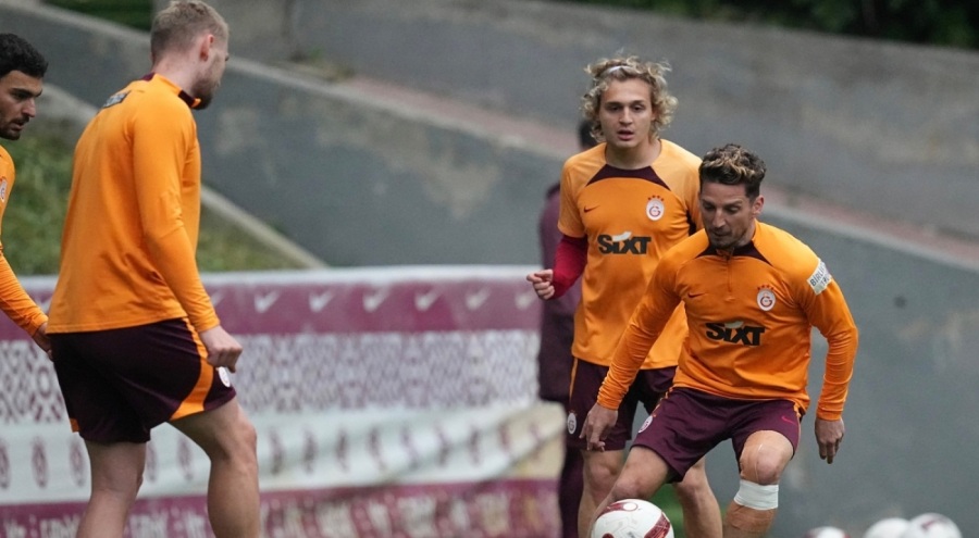 Galatasaray, Karagümrük maçının hazırlıklarına devam etti