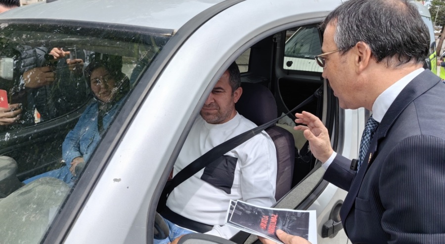 Bursa İnegöl'de emniyet ve jandarma ortak uygulama yaptı
