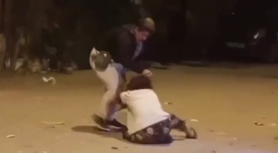 Bursa'da kadın kavgası! Saçından çekip yere fırlattı
