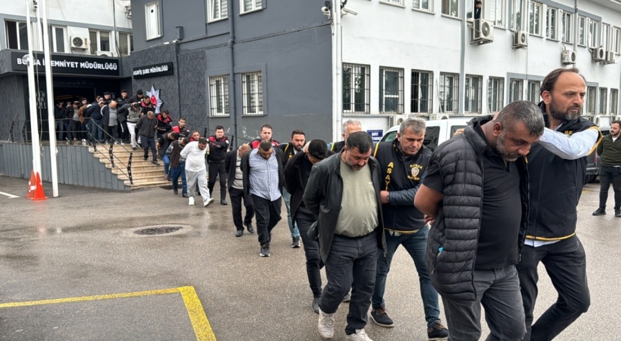 Bursa'da suç örgütü operasyonu! "Tefeciyim oğlum ben, domates biber satmıyoruz"