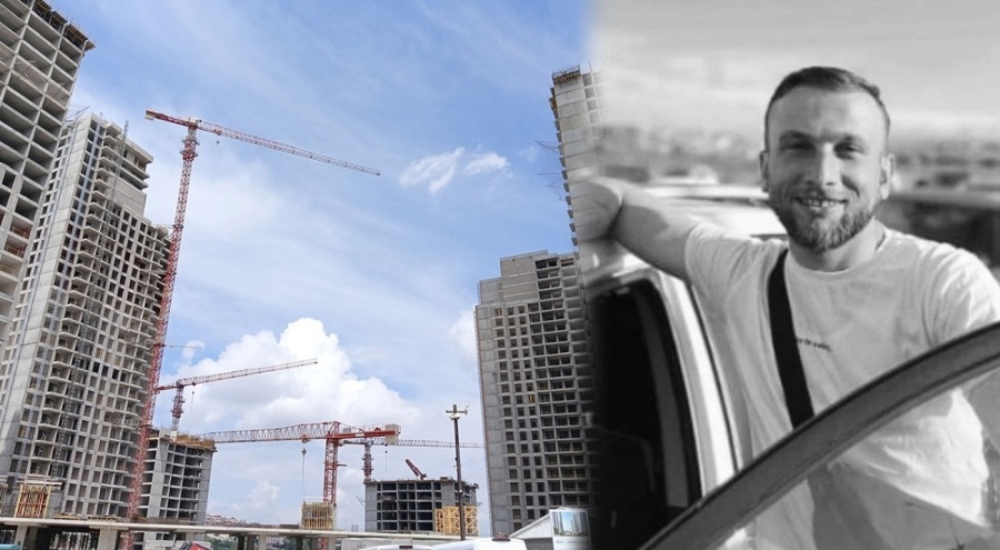 25 yaşındaki inşaat işçisi, 23'üncü kattan düşerek hayatını kaybetti