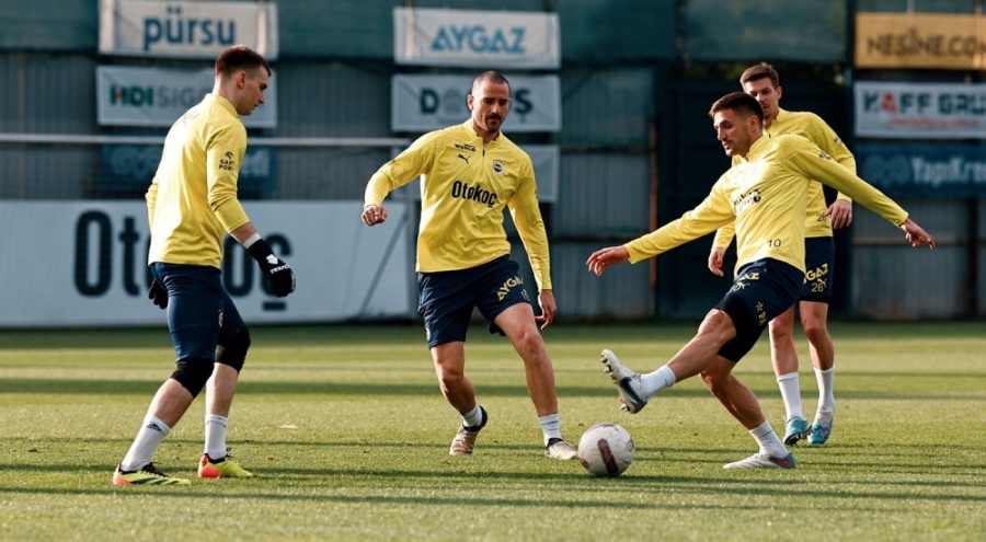 Fenerbahçe, maç hazırlıklarını tamamladı