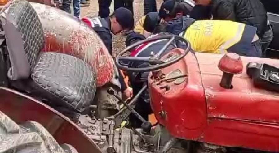 Bursa'da freni patlayan traktör dehşet saçtı!