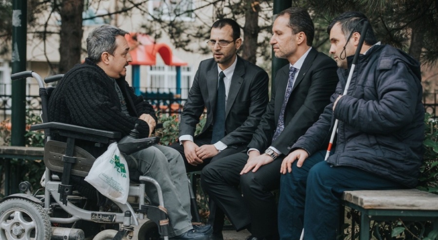 Yeniden Refah Partisi'nden engelli maaşı açıklaması