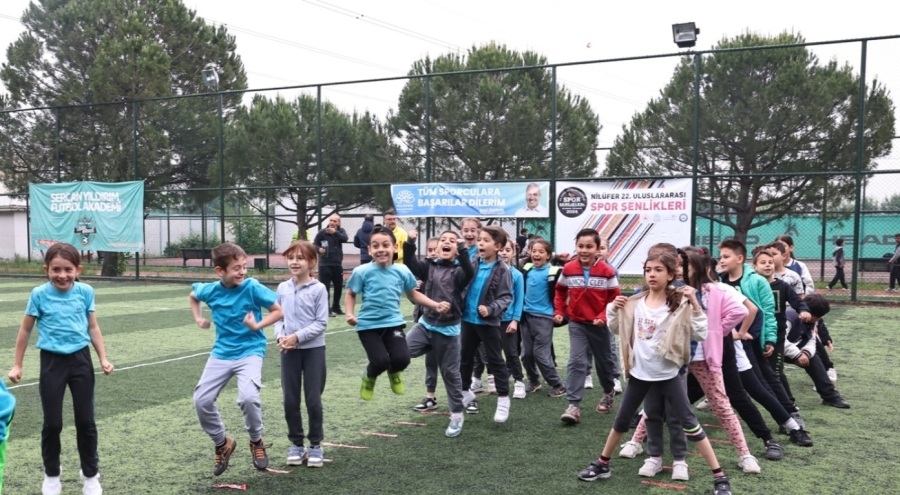 Nilüfer'de öğrenciler geleneksel oyunlarda buluştu