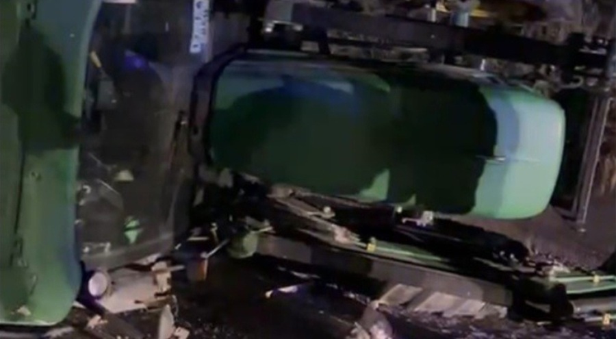 Minibüs ile traktör çarpıştı: 7 yaralı