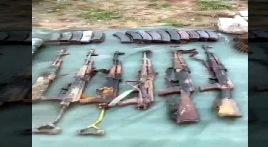 MSB duyurdu: Pençe-Kilit bölgesinde çok sayıda silah ve mühimmat ele geçirildi