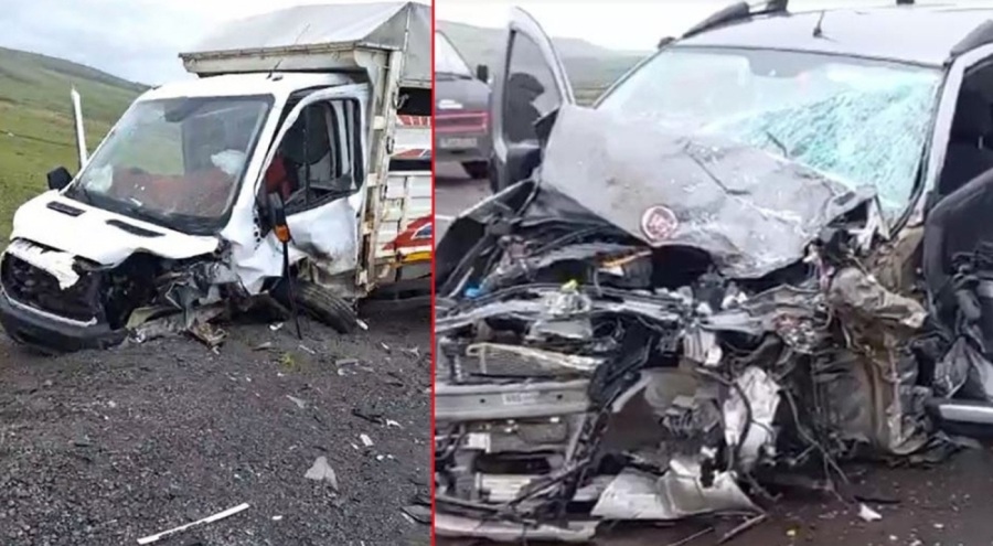 Araçlar hurdaya döndü! 2 yaralı