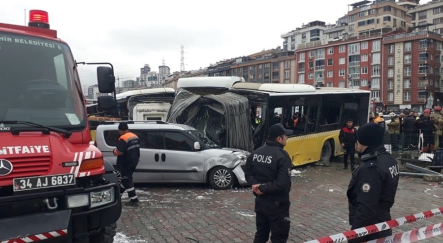 Alibeyköy'de tramvay ve halk otobüsü kaza soruşturması tamamlandı