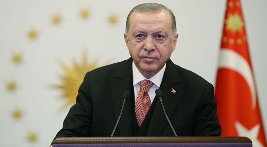 Erdoğan'dan şehit güvenlik korucusu Şeylan'ın ailesine başsağlığı