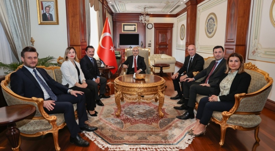 Nilüfer Ticaret Merkezi İş İnsanları Derneği'nden, Bursa Valisi Demirtaş'a ziyaret