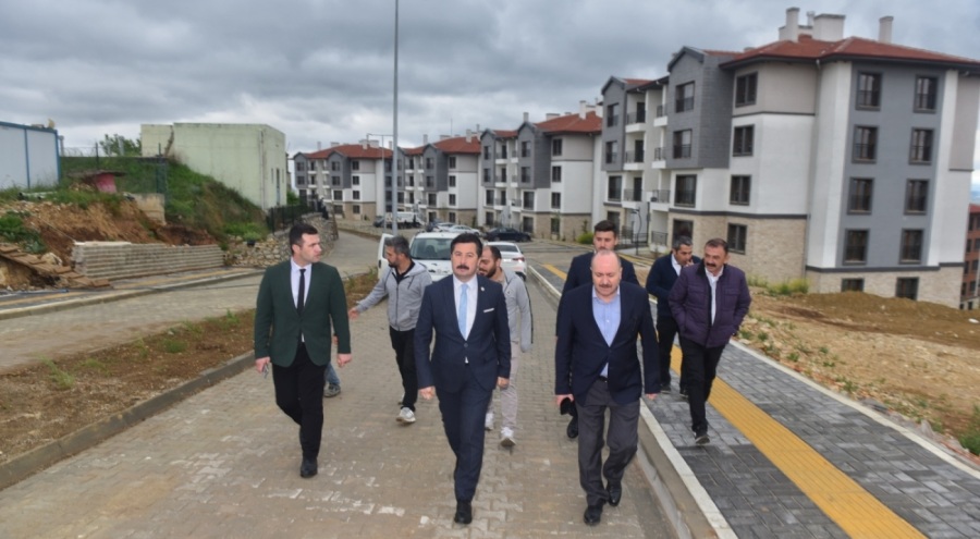 Yenişehir Subaşı TOKİ'lerinde anahtar teslimler başlıyor