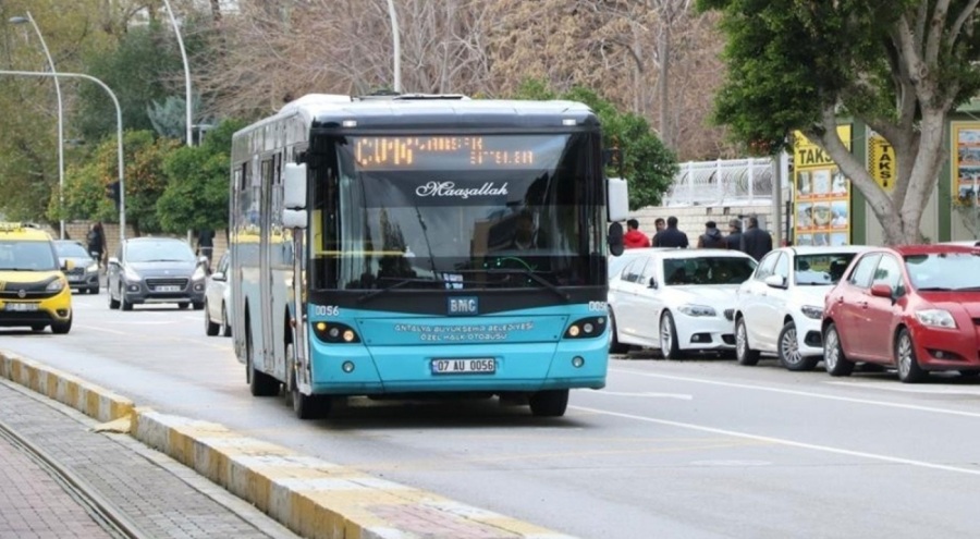 Antalya'da ulaşım ücretlerine zam geldi