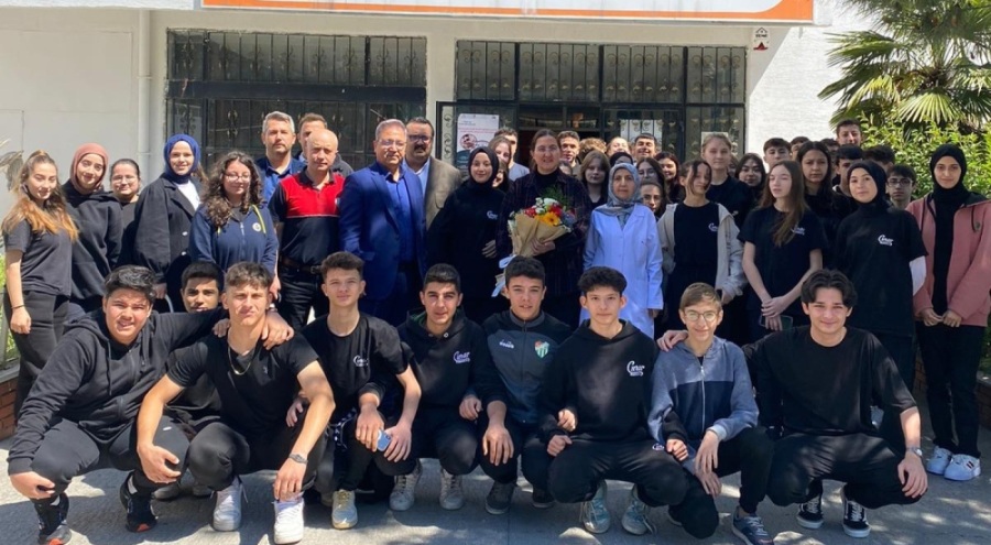 Osmangazi'de Dünya İklim Günü'nde öğrenciler bilgilendirildi
