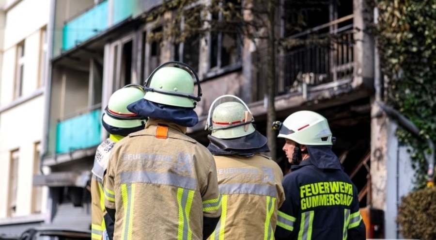 Almanya'da apartmanda patlama! Çok sayıda  ölü