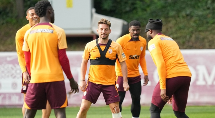 Galatasaray, Fenerbahçe maçı hazırlıklarına devam etti