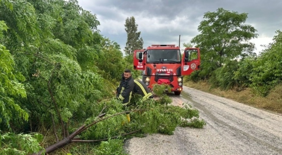 Osmaniye'yi dolu vurdu!
