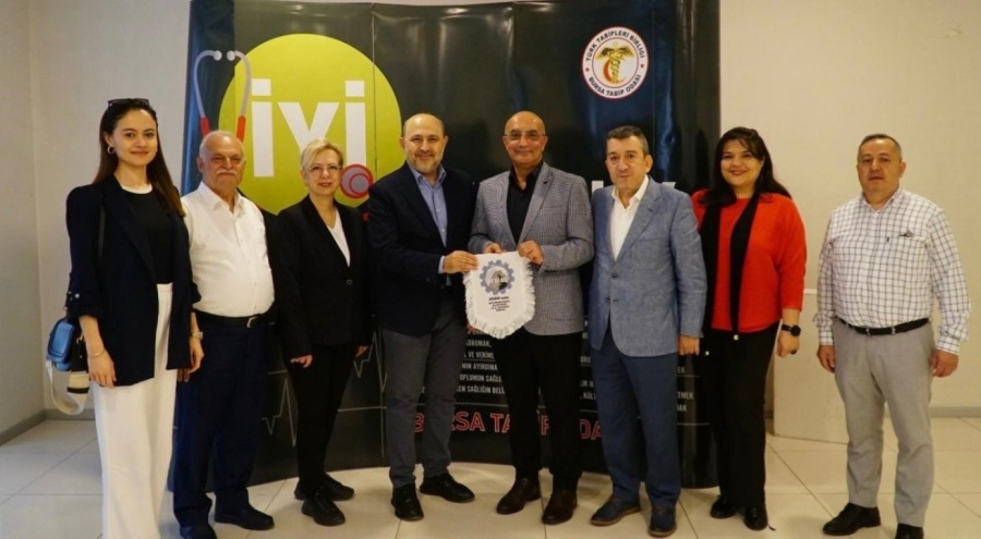 Bursa AFSİAD, Bursa Tabip Odası Başkanı'nı ziyaret etti