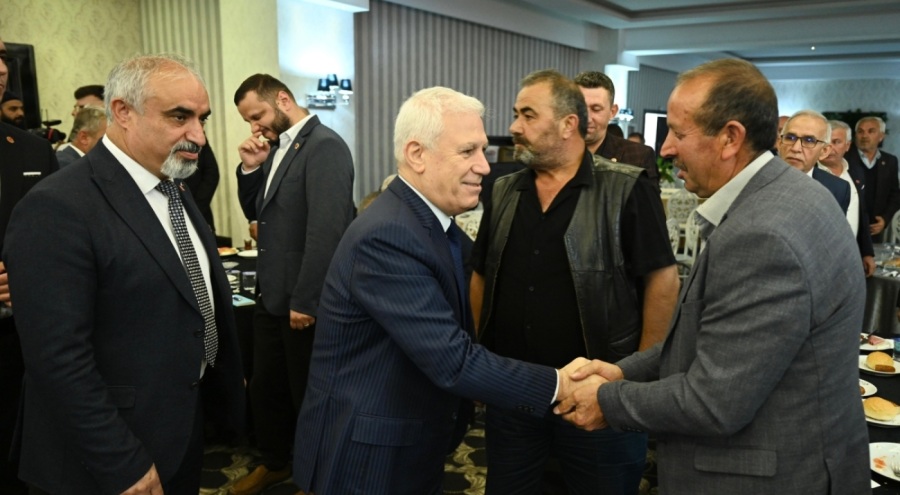 Başkan Bozbey, muhtar toplantılarının ilkini İnegöl'de yaptı