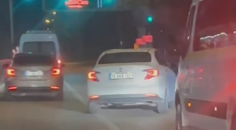 Bursa trafiğinde 'makas' tehlikesi!