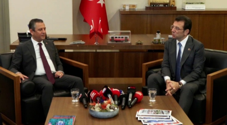 Özel, İBB Başkanı Ekrem İmamoğlu'nu ziyaret etti