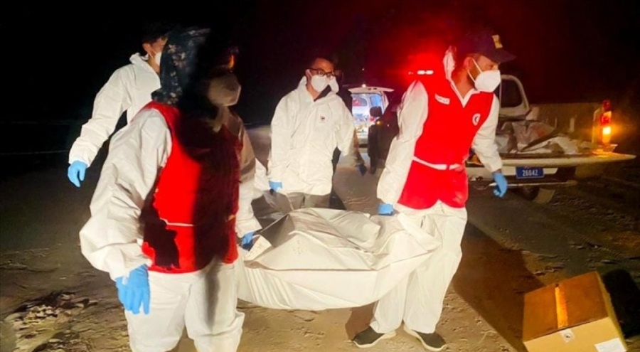 Libya Kızılayı, Sabrata kenti açıklarında 7 ceset bulundu