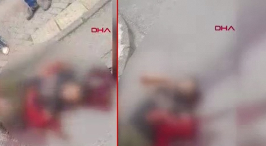 Kan donduran vahşet! Eniştelerini sokak ortasında katlettiler