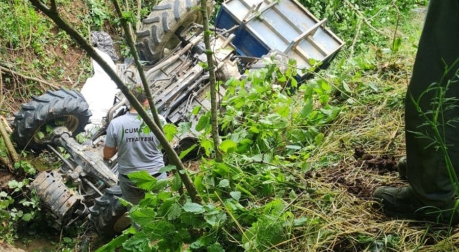 16 yaşında traktör kazasında can verdi