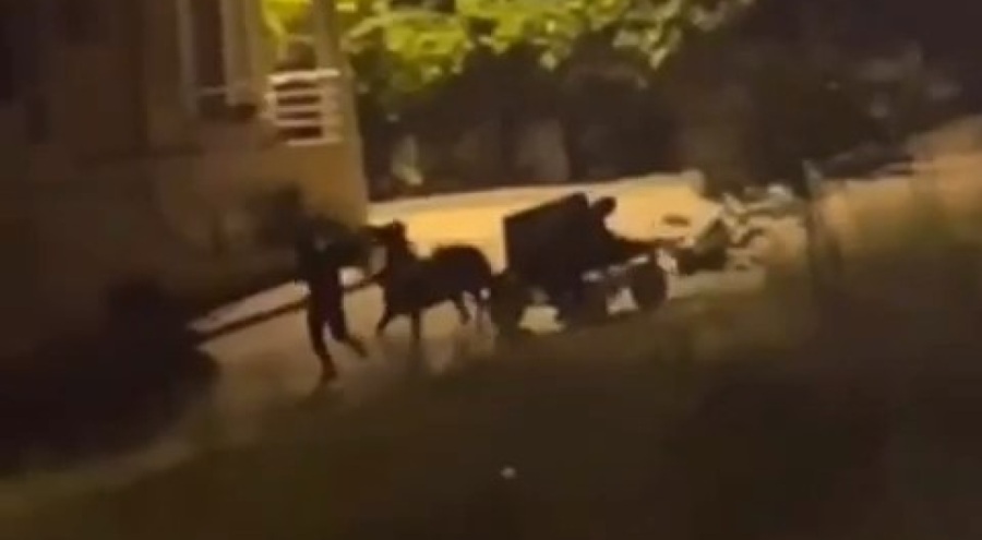 Bursa'da polis ile at arabalı şüpheliler arasında nefes kesen kovalamaca