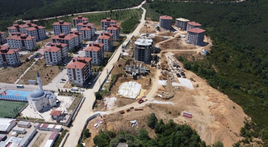 Bursa'nın yeni TOKİ projesi Orhangazi'de yükseliyor