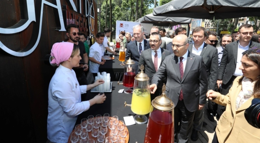 'Türk Mutfağı Haftası'  İnegöl'de şerbet tadım etkinliği ile başladı