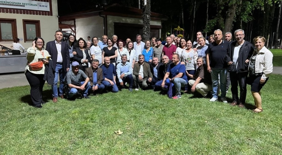 Bursa'da 41 yıl sonra üniversite arkadaşları buluştu
