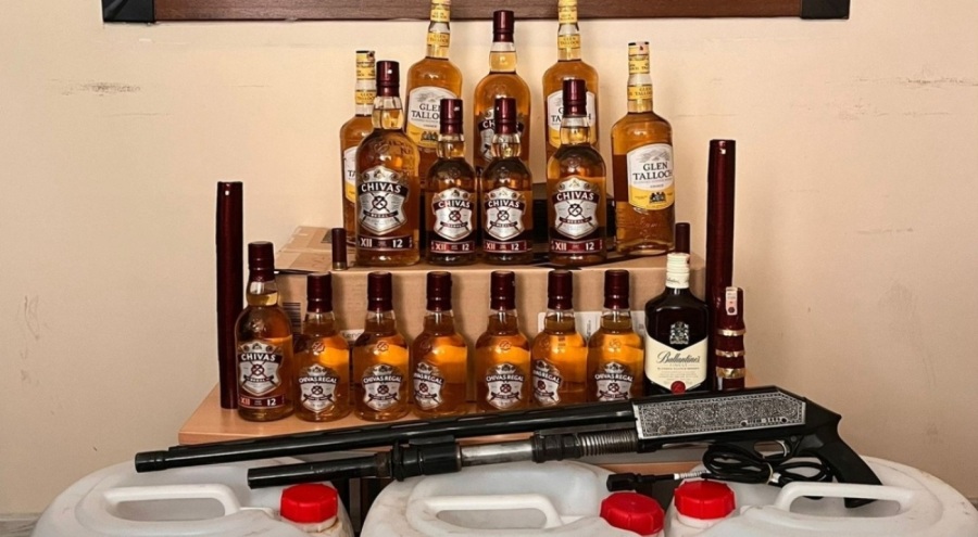 Sahte içki operasyonu! 1 kişi gözaltında