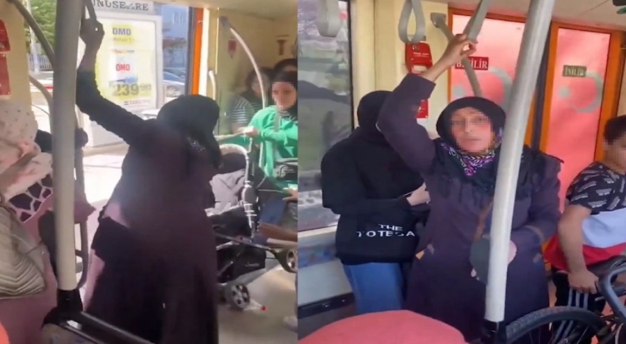'Bunların hepsi şerefsiz' demişti... Tramvayda insanlara saldıran Suriyeli kadın serbest kaldı