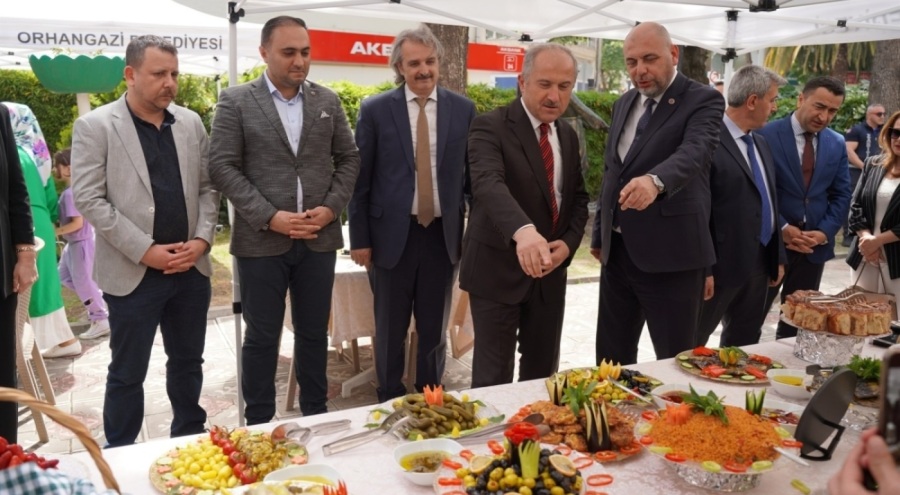 Orhangazi'de tarihi Malhun Hatun tatlısı tanıtıldı