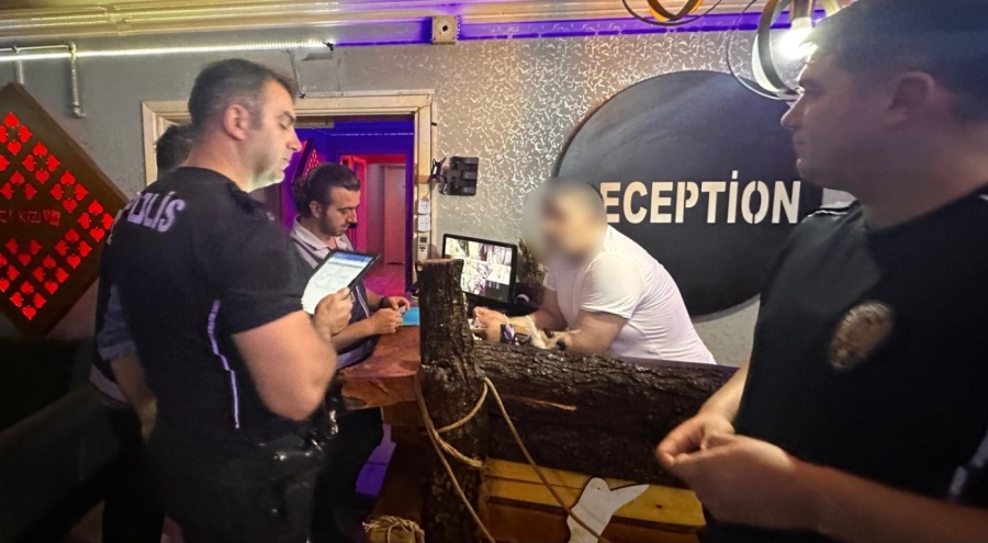 Bursa'da masaj salonlarına baskın yapıldı!