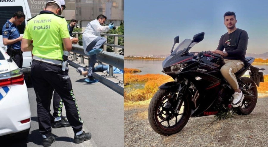 İzmir'de yeni mezun olan motokuryenin feci ölümü