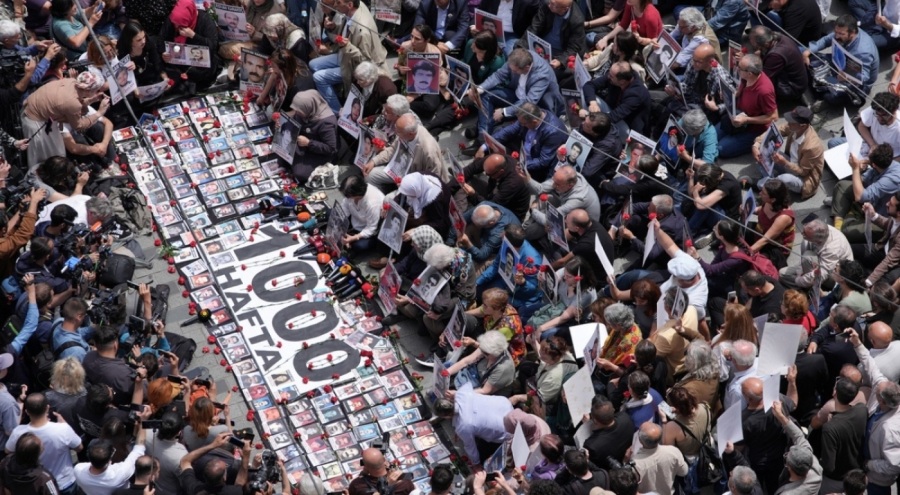"Cumartesi Anneleri" İstanbul'da 1000. kez toplandı