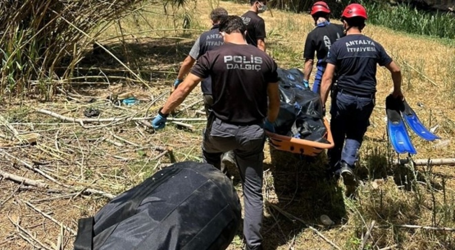 Antalya Düden Çayı'nda gizemli ölüm