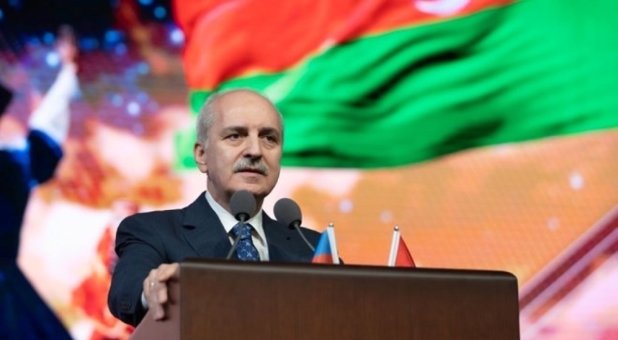 TBMM Başkanı Numan Kurtulmuş, Azerbaycan Bağımsızlık Günü törenine katıldı