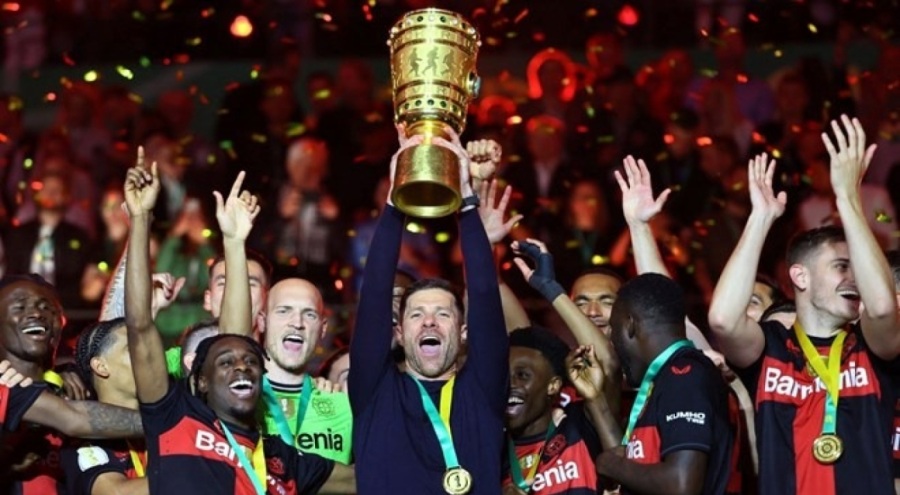 Bayer Leverkusen, Almanya Kupası'nı müzesine götürdü