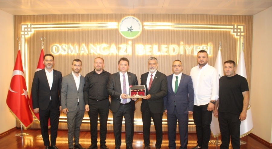 BUDSİAD, Osmangazi Belediye Başkanı Aydın'ı ziyaret etti