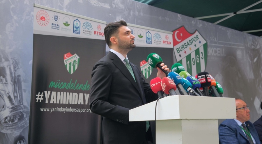Bursaspor'un yeni başkanı Enes Çelik oldu