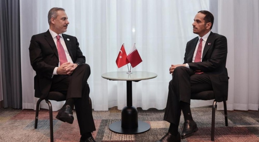 Bakan Fidan, Katar Başbakanı ve Dışişleri Bakanı ile görüştü
