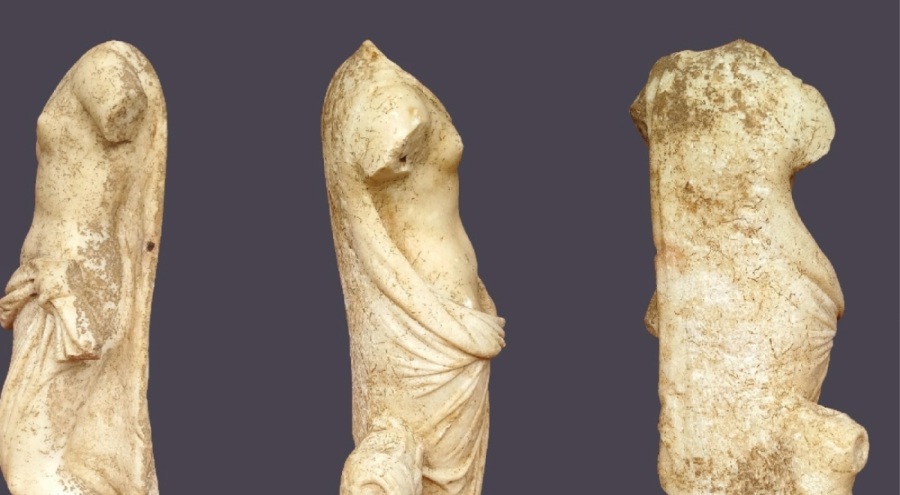 Bakan Ersoy: Antalya'da 2 bin yıllık Zeus ve Aphrodite heykelleri bulundu